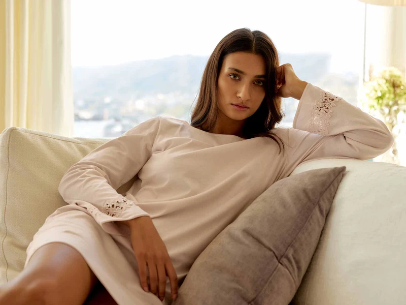 Sleep Shirt Long Sleeve 286 SEA ISLAND, Outlet, Grösse S