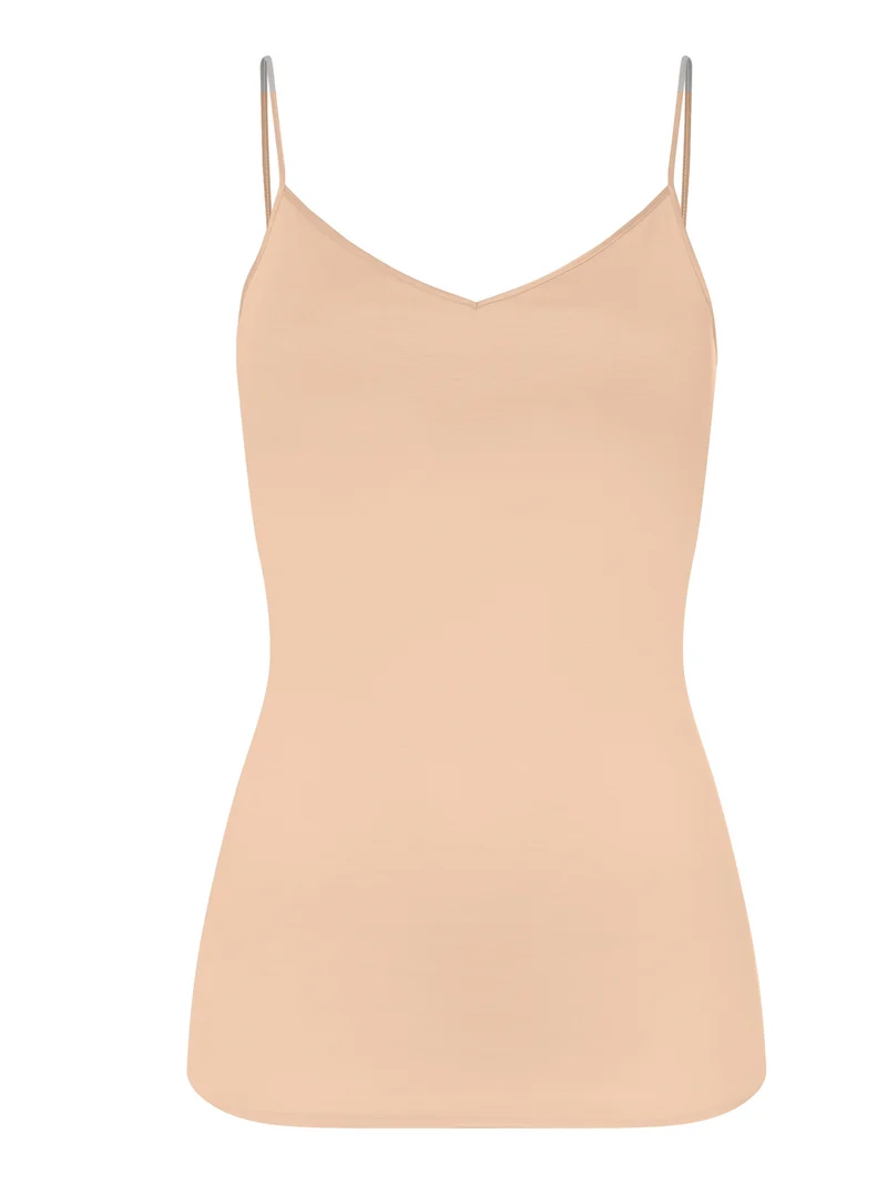 Spaghetti Top Padded COTTON SEAMLESS