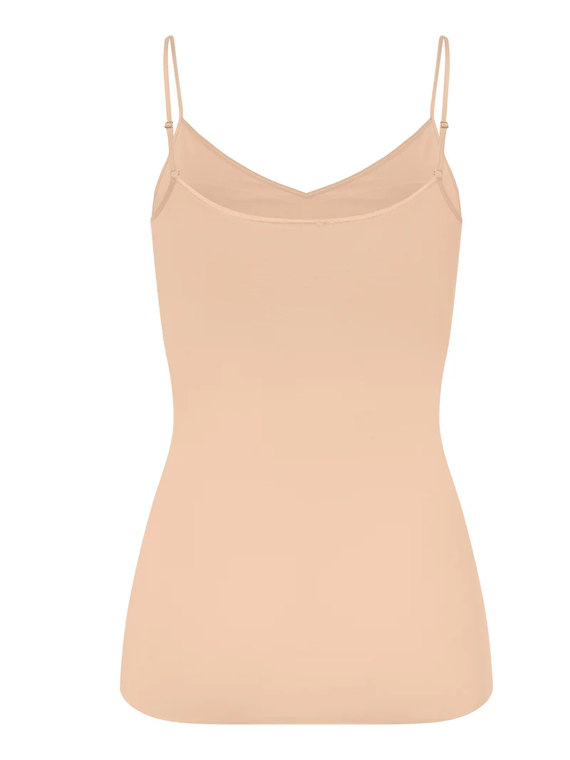 Spaghetti Top Padded COTTON SEAMLESS