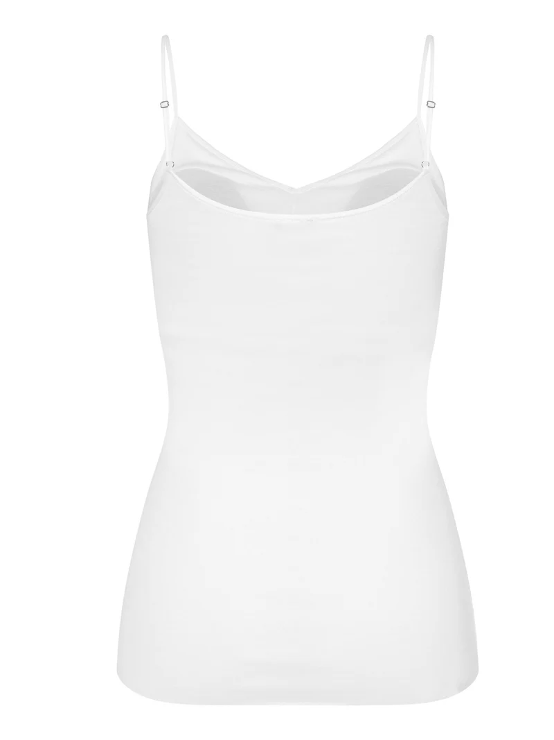 Spaghetti Top Padded COTTON SEAMLESS