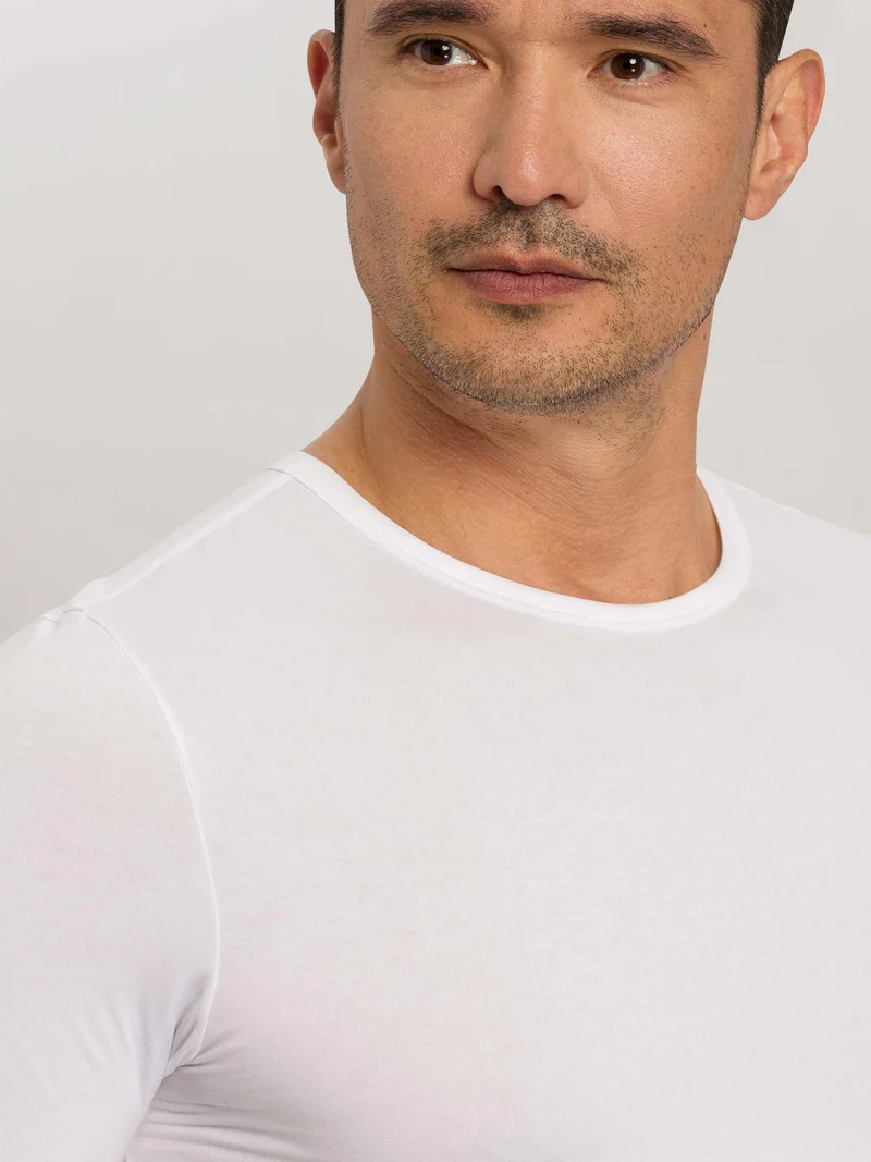 Shirt mit Rundhalsausschnitt, im Doppelpack, COTTON ESSENTIALS