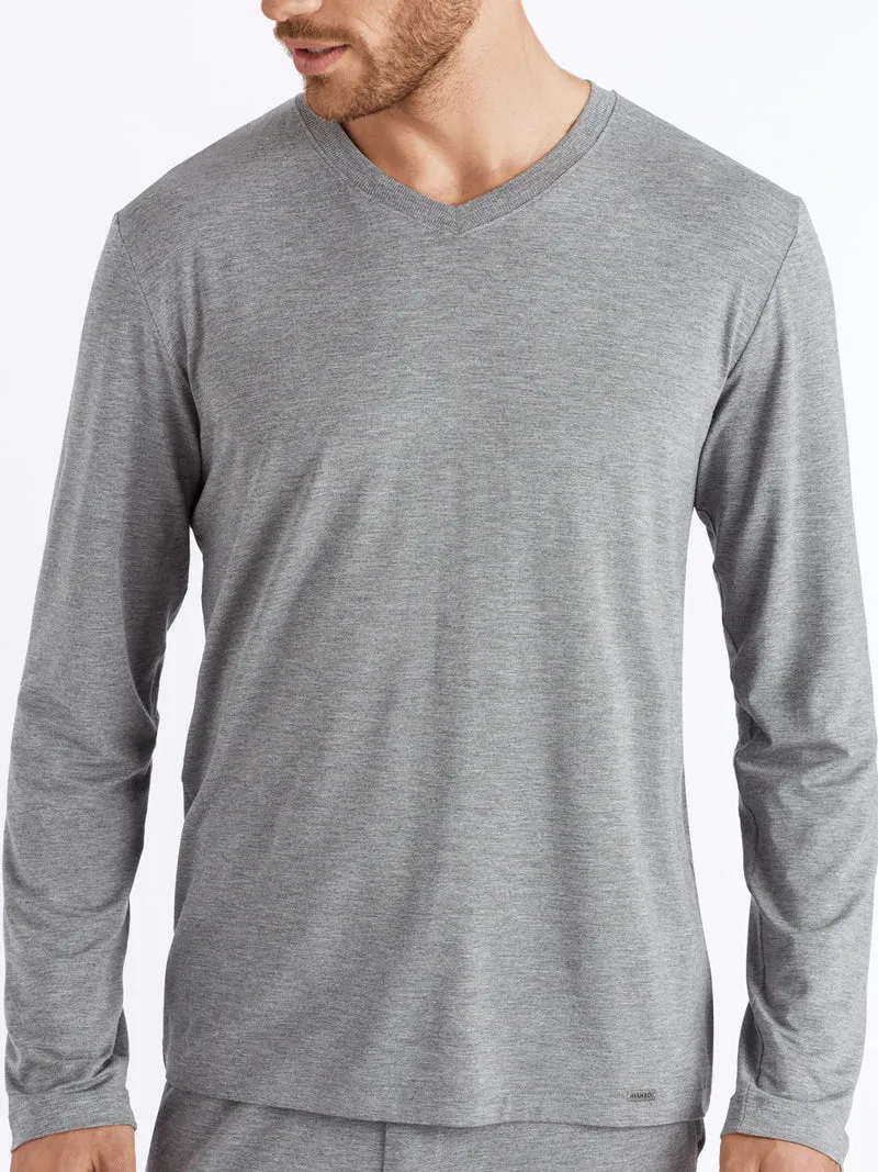 Shirt langarm mit V-Ausschnitt CASUALS