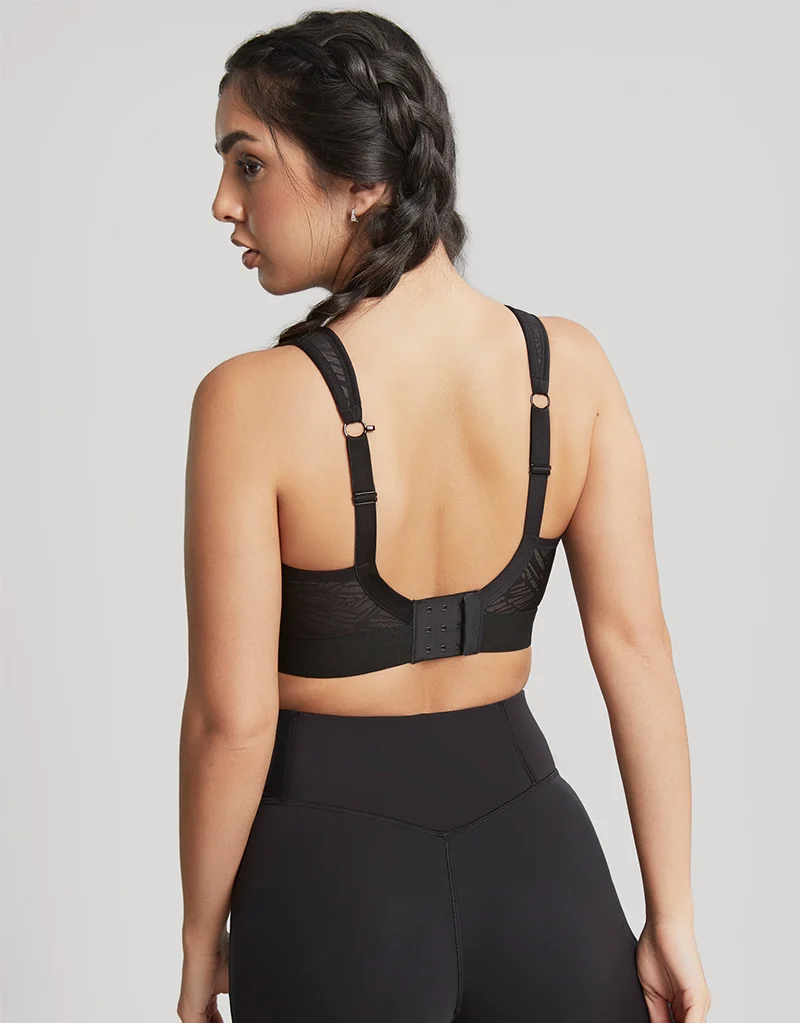 Panache Non Wired Sports Bra Black/Latte