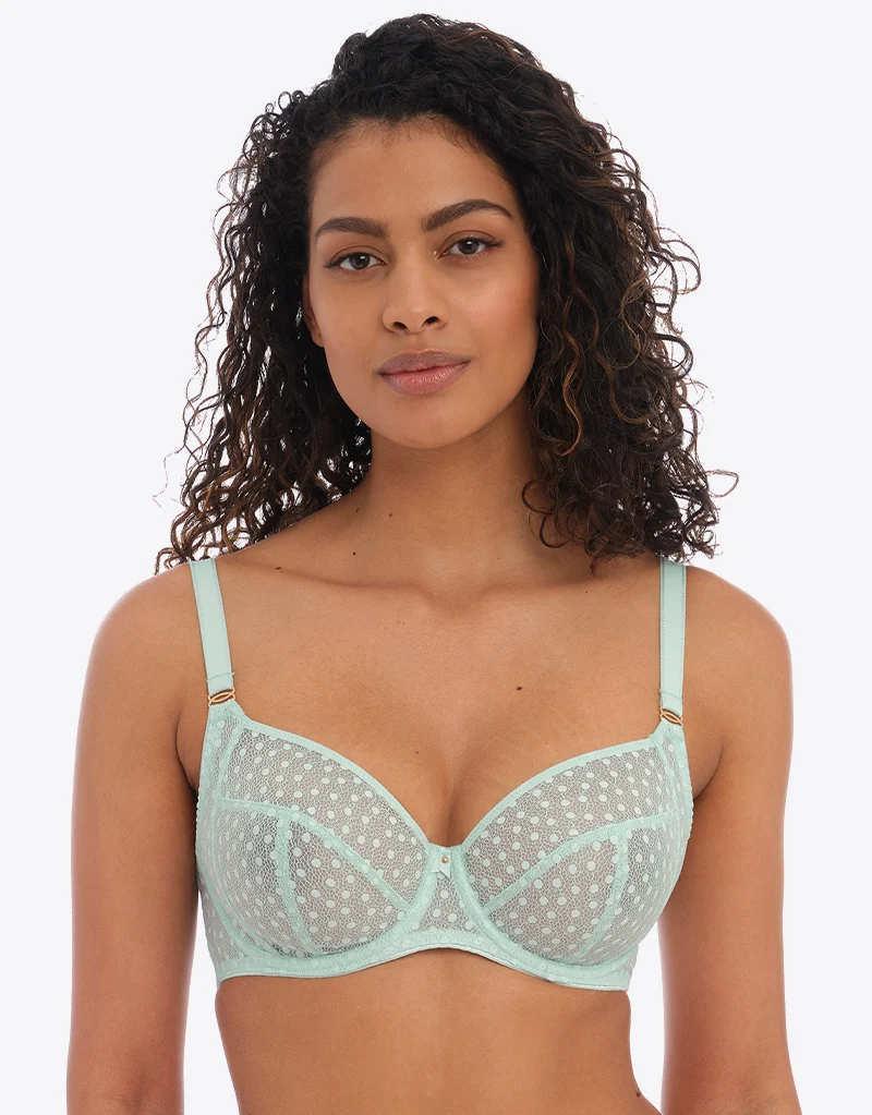 Freya Starlight Side Support Balcony Bra Pure Water