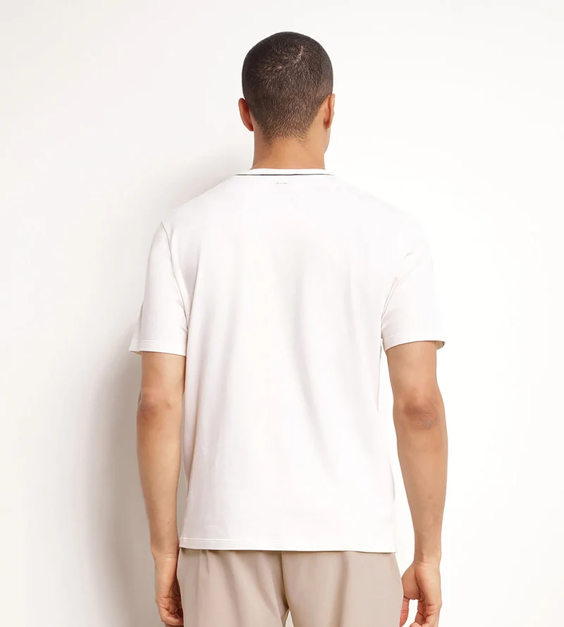 Thermoregulierendes Sport-T-Shirt für Herren aus Ecru-Jersey Dim Move