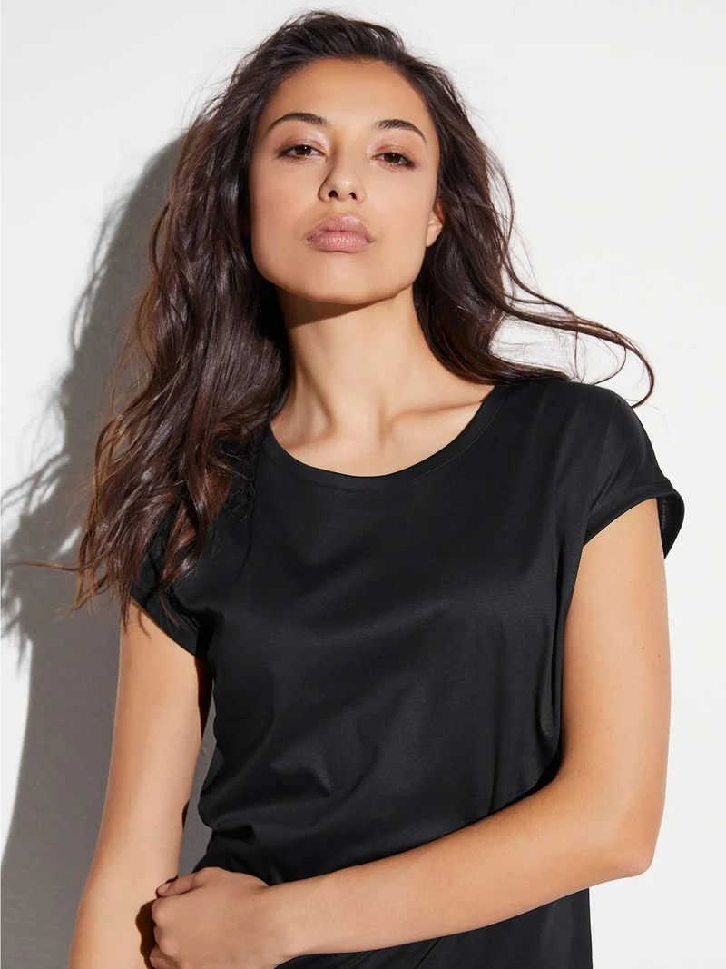 T-Shirt O-Neck mit lockerer Passform, SEA ISLAND