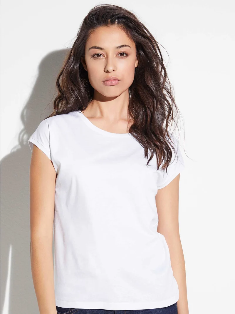T-Shirt O-Neck mit lockerer Passform, SEA ISLAND