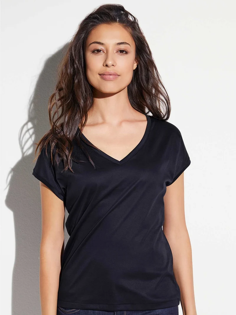 T-Shirt, V-Neck SEA ISLAND