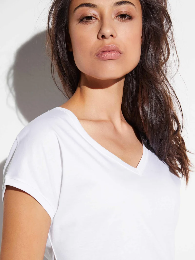 T-Shirt, V-Neck SEA ISLAND