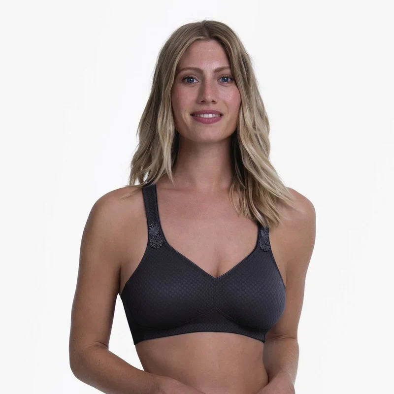 Anita - Leni Komfort-BH mit vorgeformtem Stoff, Schattenblau