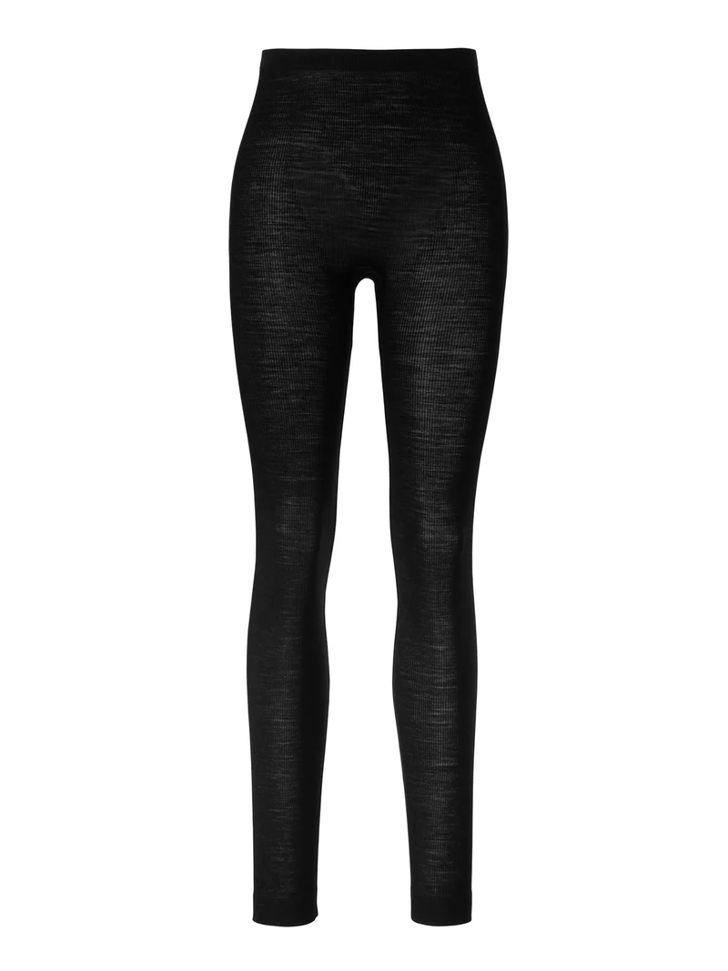 Leggings in Feinripp WOOL & SILK