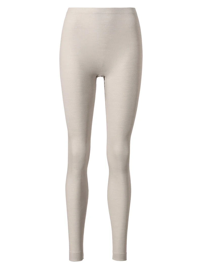 Leggings in Feinripp WOOL & SILK