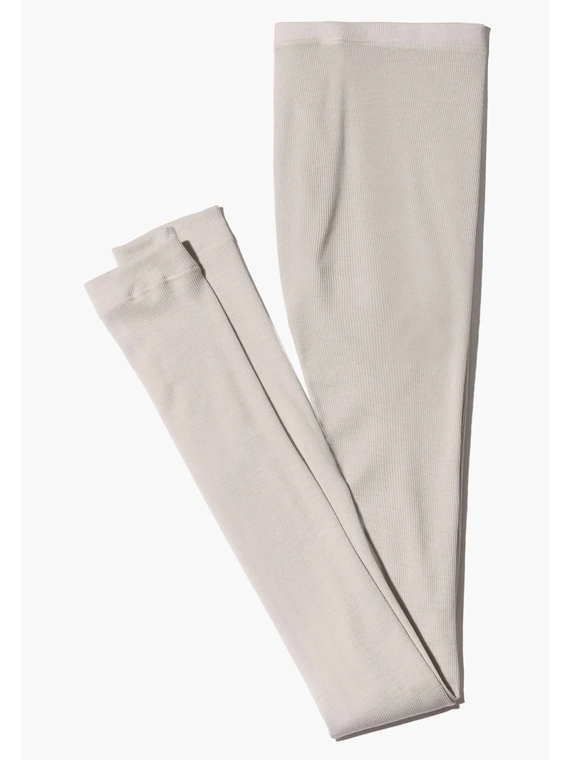 Leggings in Feinripp WOOL & SILK