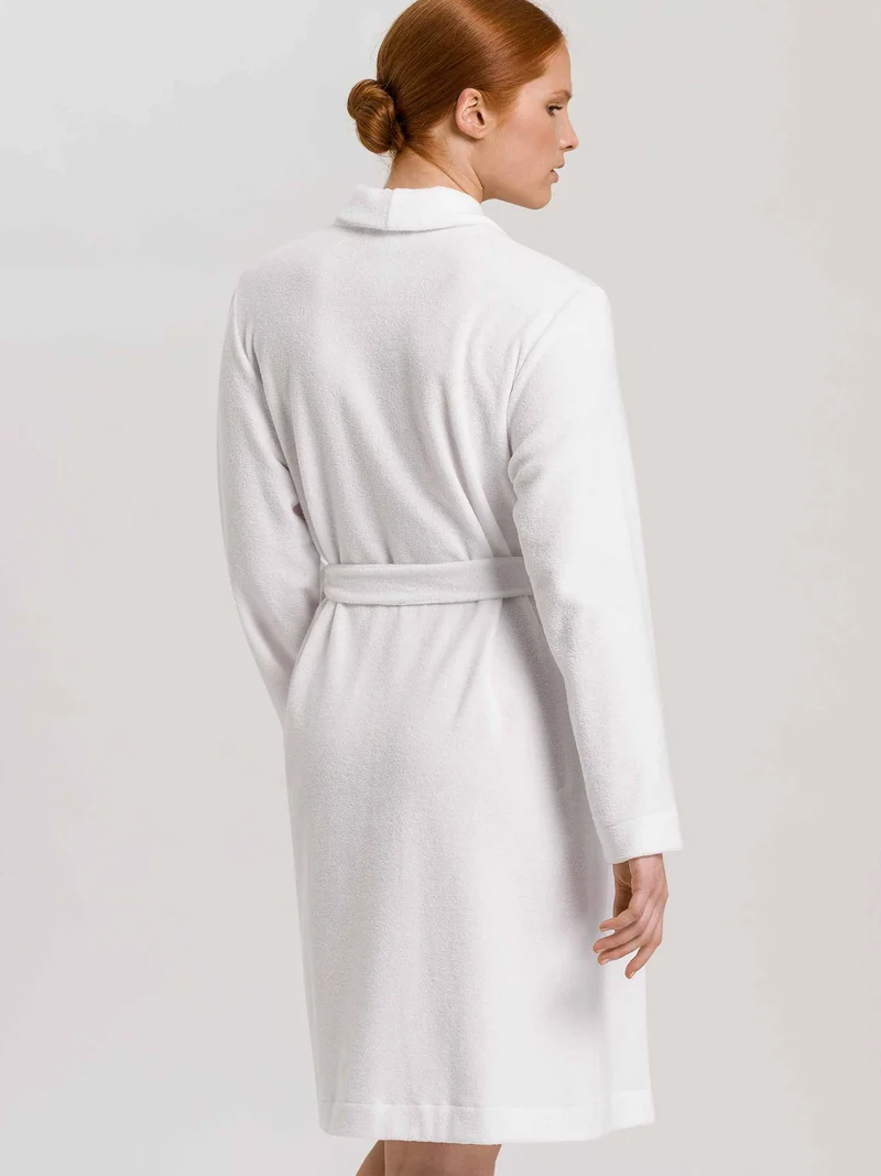 Bademantel aus Plüsch-Frottee, Robe, Länge 100cm, ROBE SELECTION