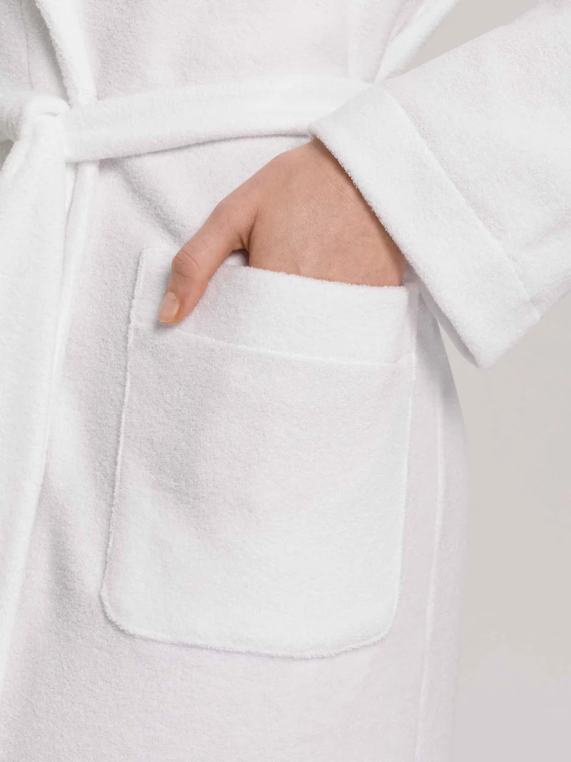 Bademantel aus Plüsch-Frottee, Robe, Länge 100cm, ROBE SELECTION