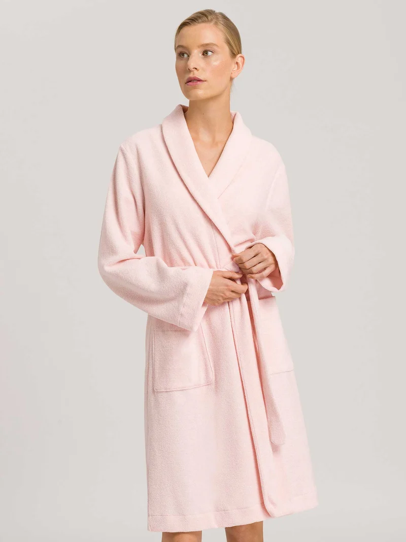Bademantel aus Plüsch-Frottee, Robe, Länge 100cm, ROBE SELECTION