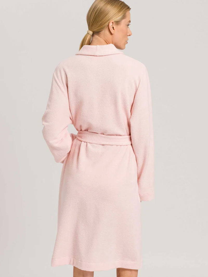 Bademantel aus Plüsch-Frottee, Robe, Länge 100cm, ROBE SELECTION