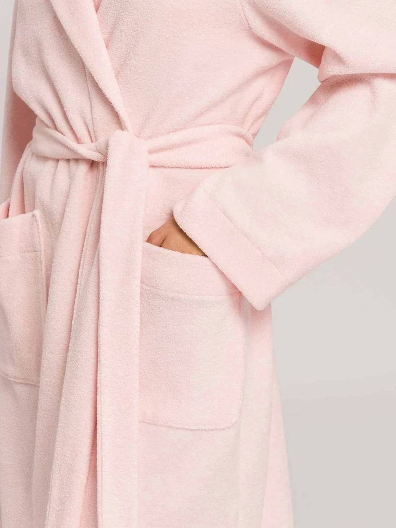 Bademantel aus Plüsch-Frottee, Robe, Länge 100cm, ROBE SELECTION