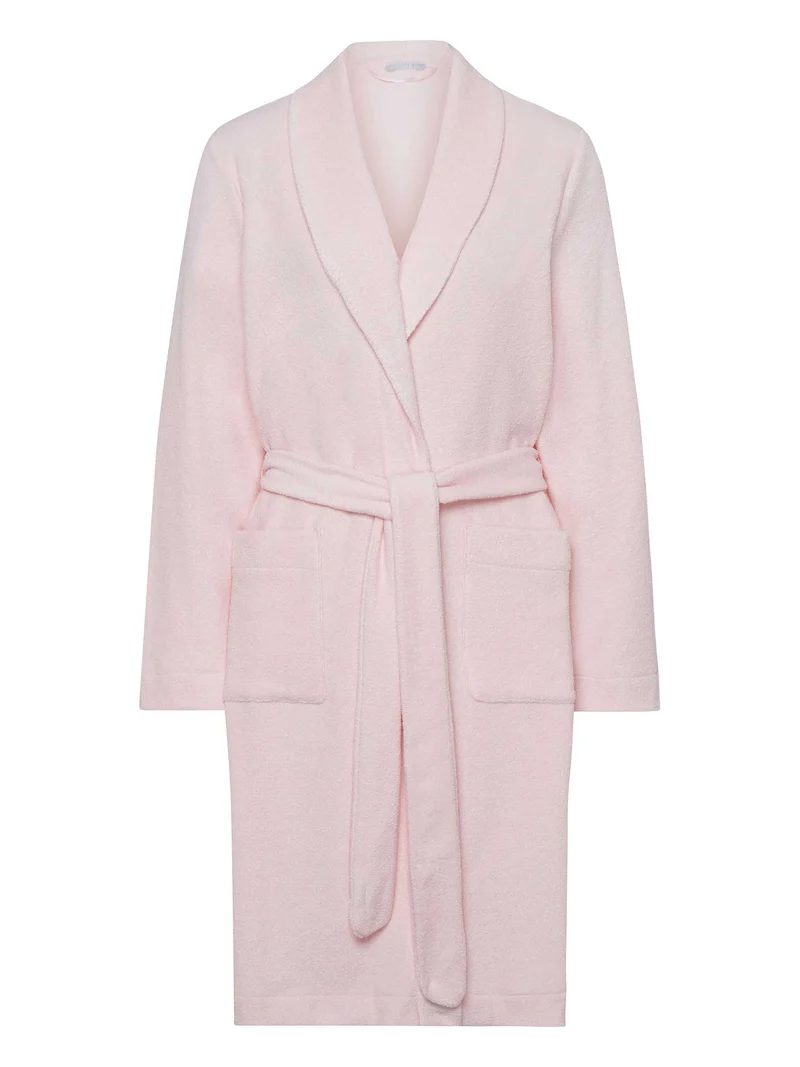 Bademantel aus Plüsch-Frottee, Robe, Länge 100cm, ROBE SELECTION