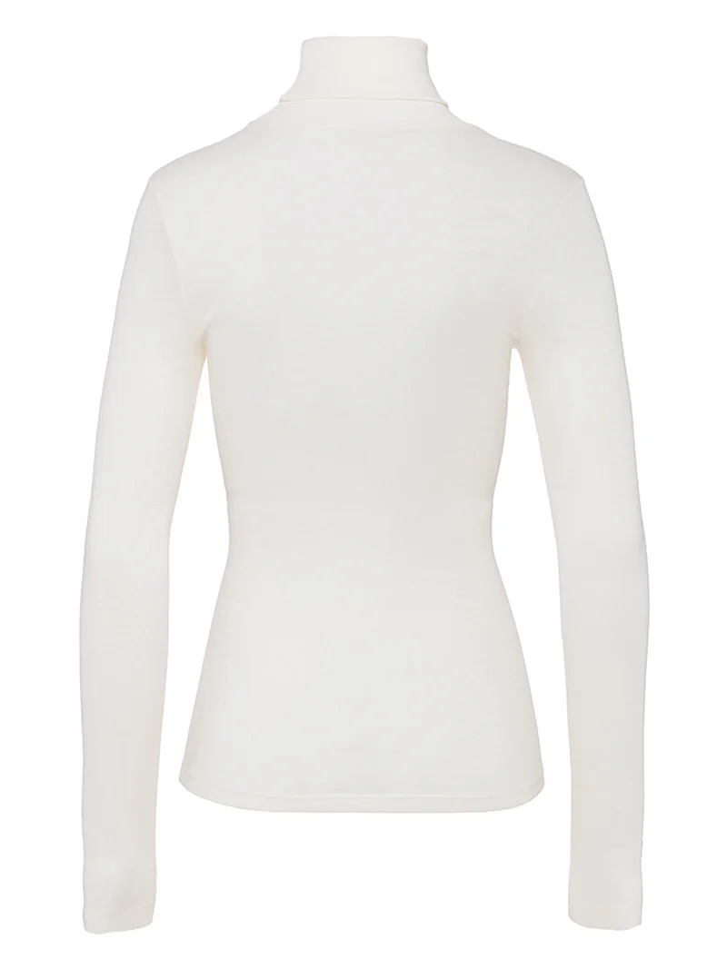 Turtleneck, Rollkragen Shirt WOOLEN SILK