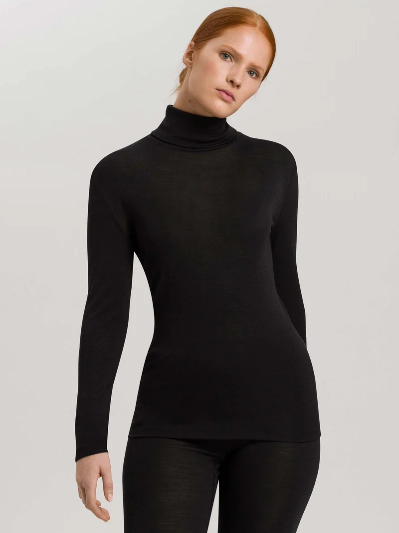 Turtleneck, Rollkragen Shirt WOOLEN SILK