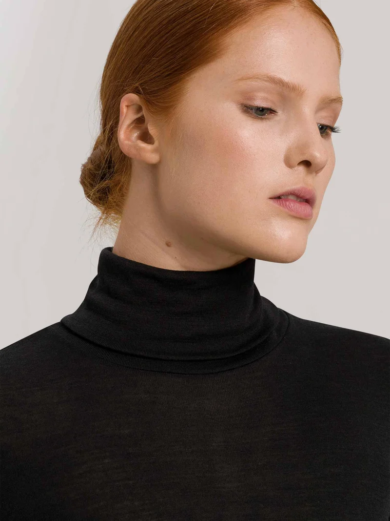 Turtleneck, Rollkragen Shirt WOOLEN SILK