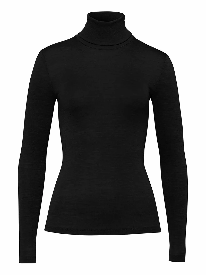 Turtleneck, Rollkragen Shirt WOOLEN SILK