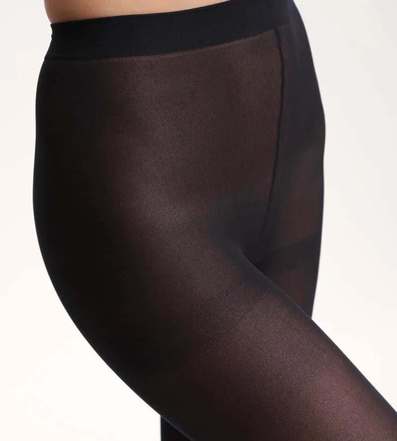 Schwarze blickdichte Strumpfhose 40D - Beauty Resist