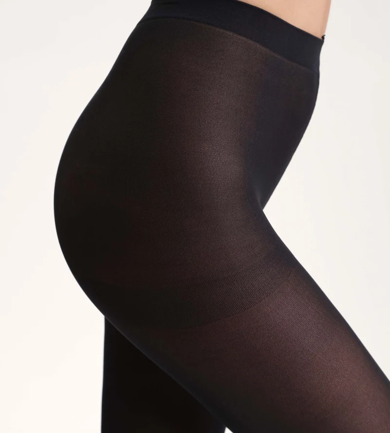Schwarze blickdichte Strumpfhose 40D - Beauty Resist