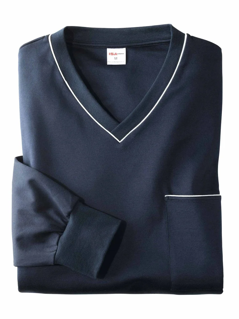 Pyjama, lang, SWISS COTTON Nightwear