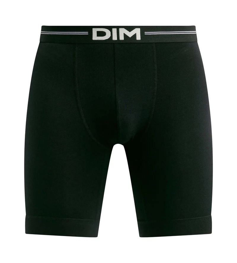 Schwarze lange Boxershorts aus Mikrofaser - Icons Essentiel