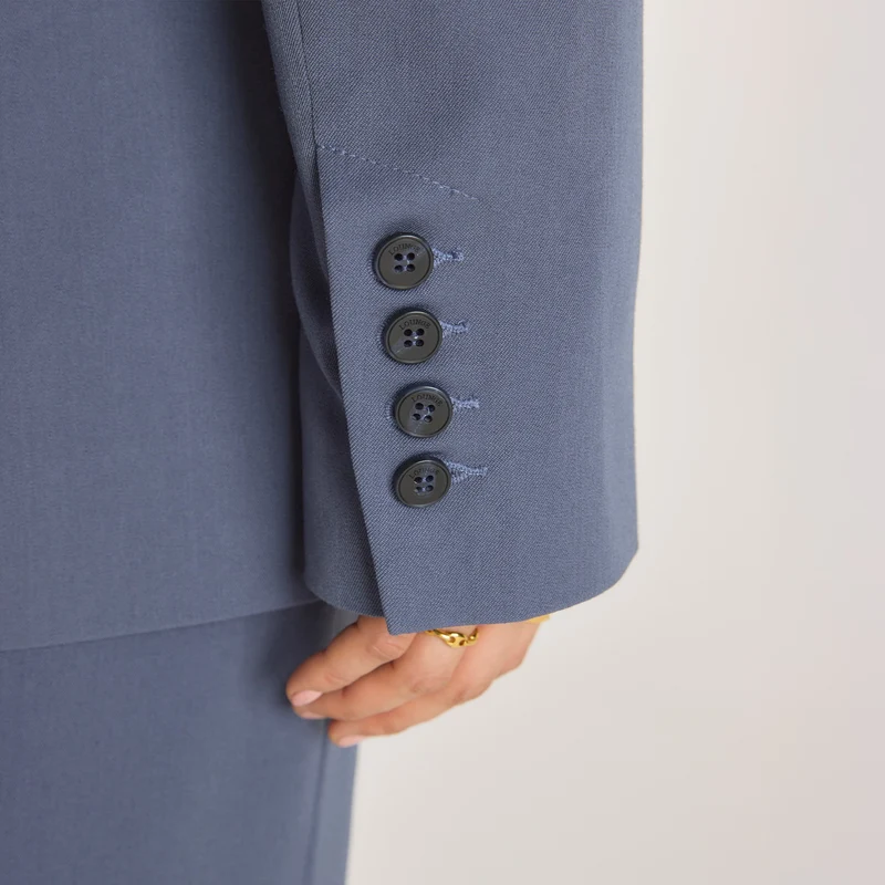 Oversized Blazer - Blue