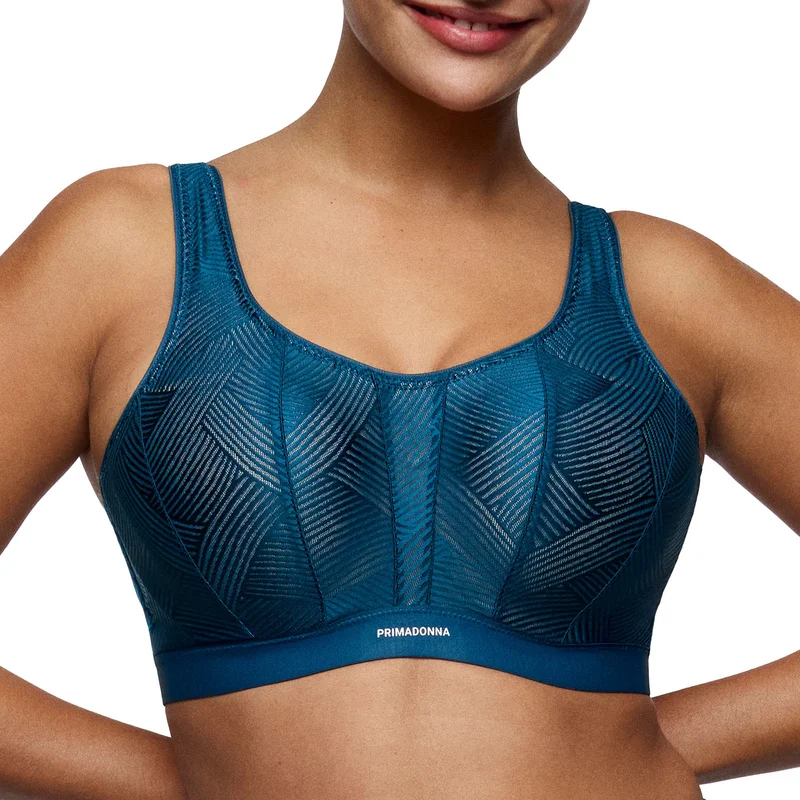 PrimaDonna Sport - The Game Gepolsterter Sport-BH Tiefblaues Meer