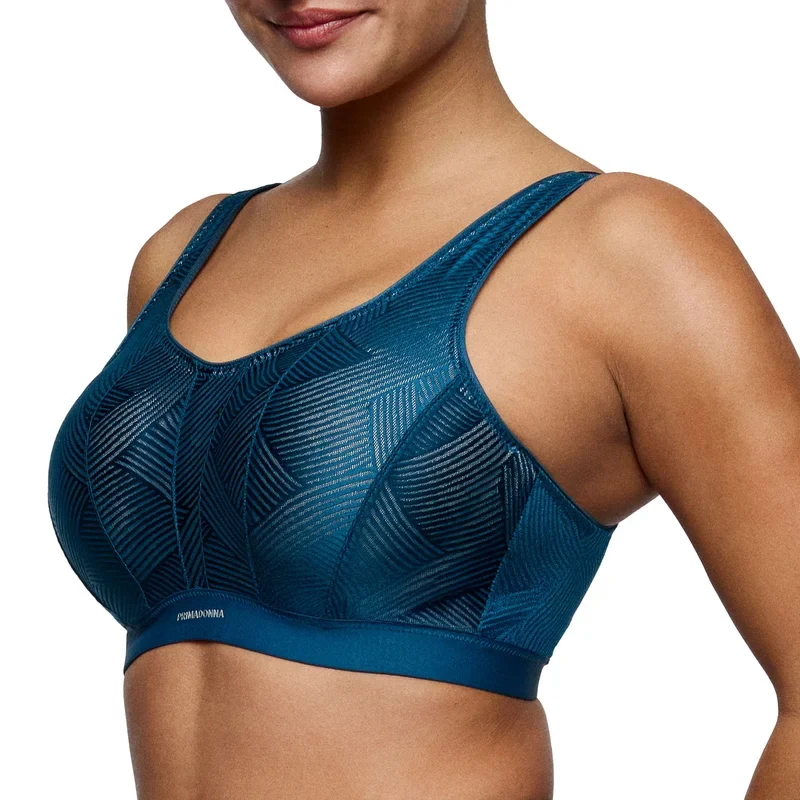 PrimaDonna Sport - The Game Gepolsterter Sport-BH Tiefblaues Meer