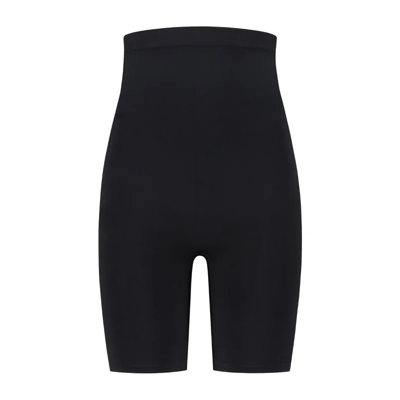 ByeBra – Nahtlose Shapewear (Starker Halt), weiche, hochtaillierte Shorts, schwarz