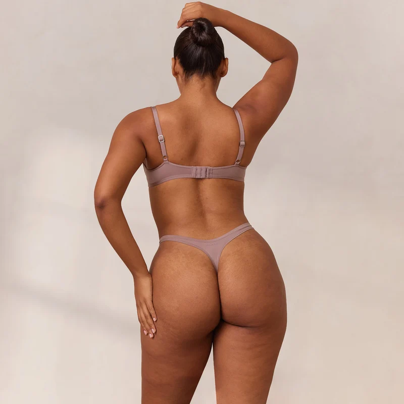 Barely There Plunge Bra - Mauve