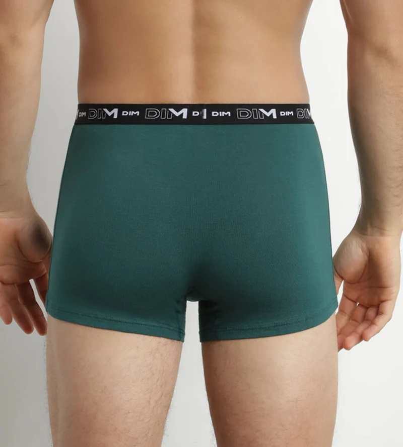 3er-Pack Herren-Boxershorts aus Stretch-Baumwolle Grün/Blau