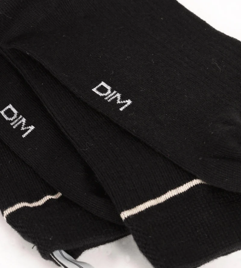 3er-Pack weiße/graue Socken aus Baumwolle – EcoDim Sport