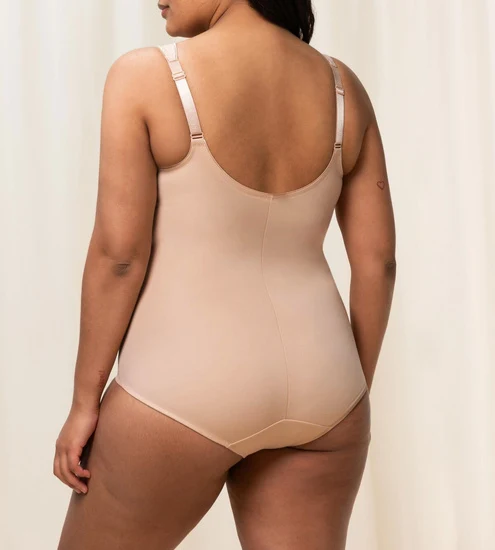 Triumph Modern Soft+Cotton Body ohne Bügel neutral beige