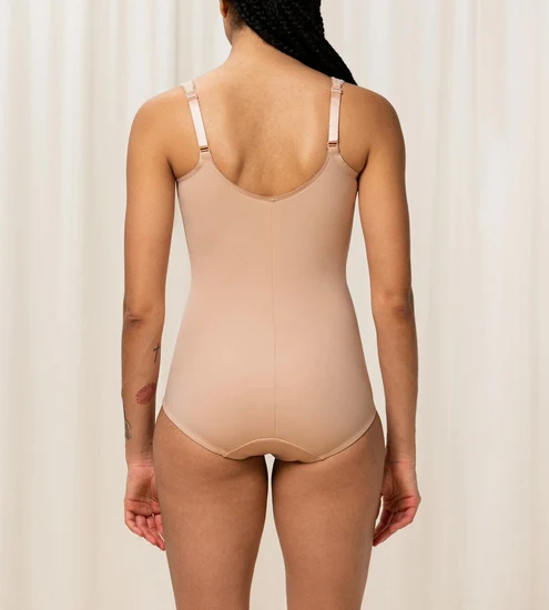 Triumph Modern Soft+Cotton Body ohne Bügel neutral beige