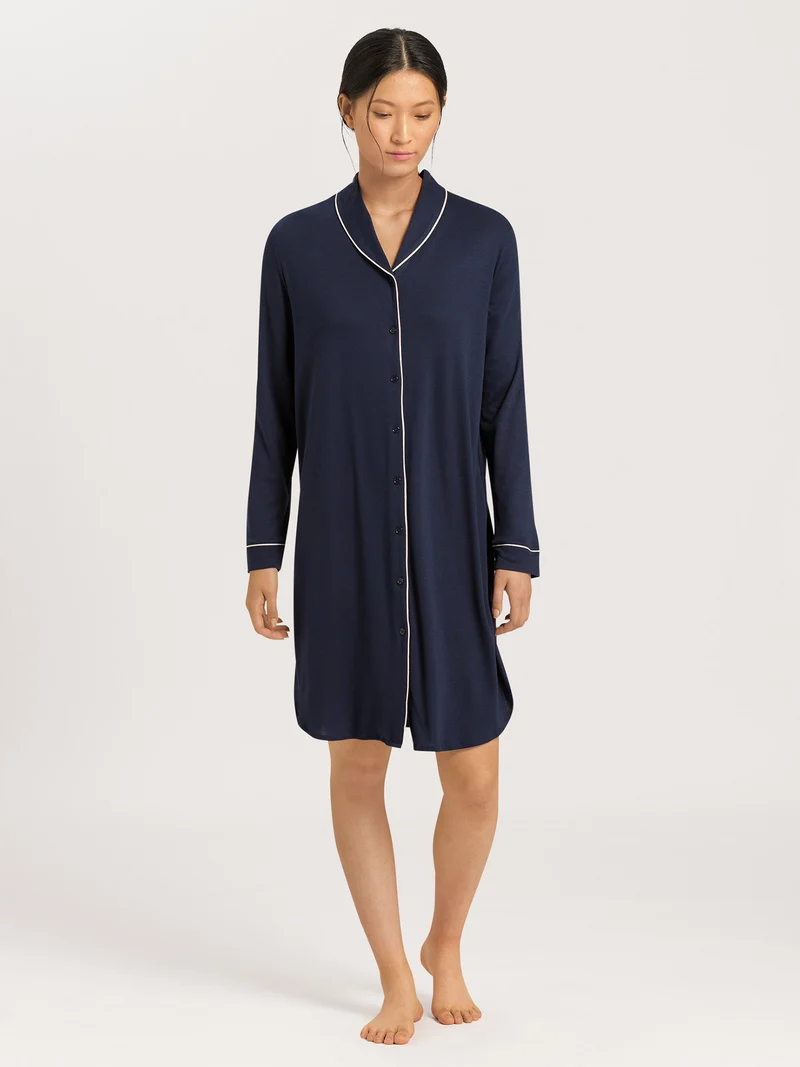 Nightdress, langärmliges Nachthemd, 100cm, NATURAL COMFORT Night - Einzelstück!