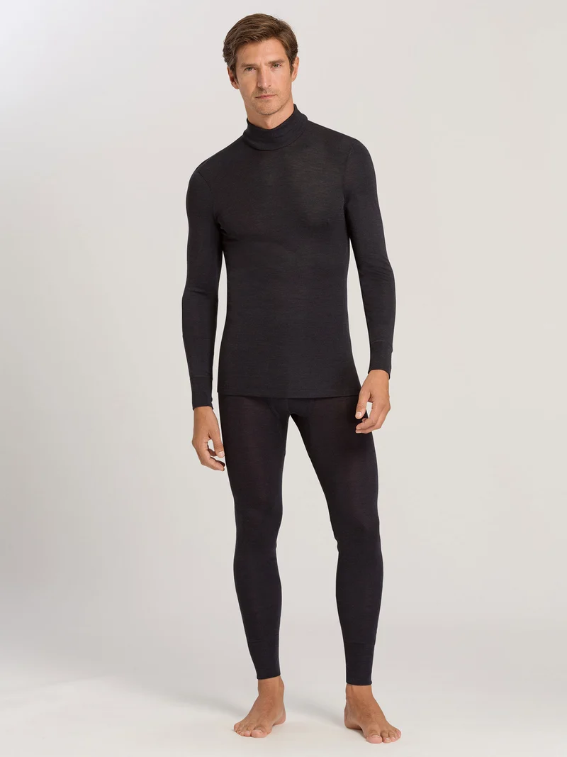 Rollkragen-Shirt WOOLEN SILK