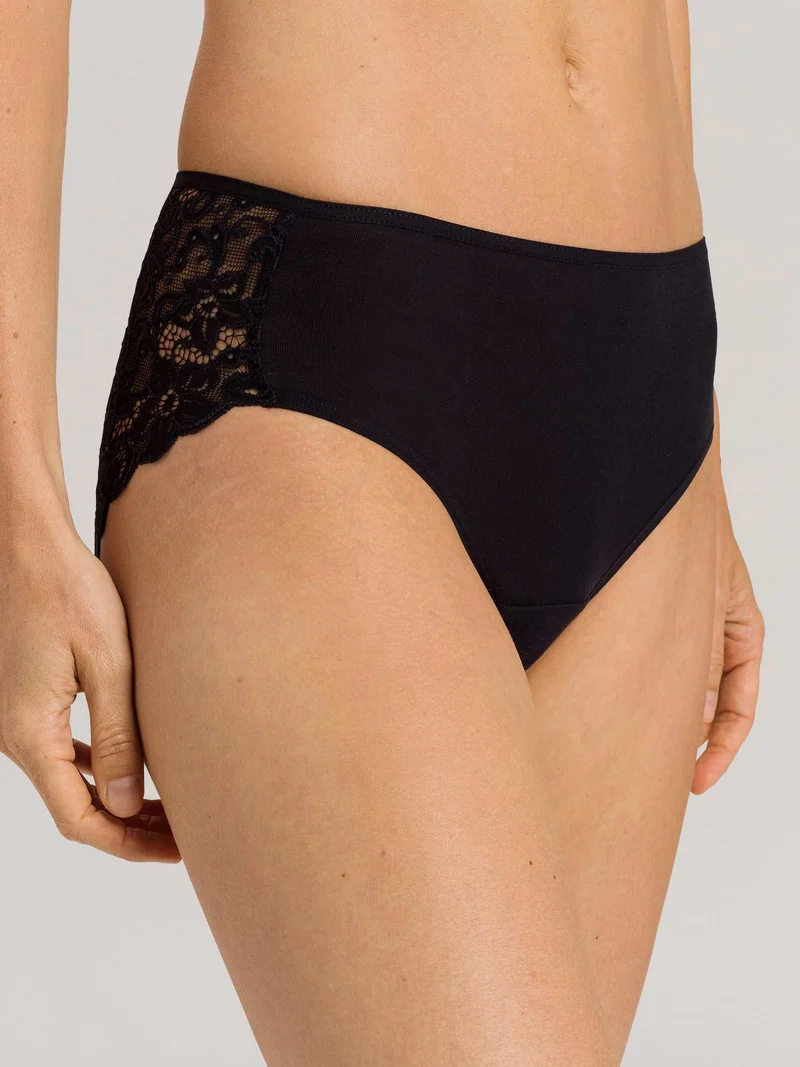 Midi Briefs, Midi Slip mit Rückseite aus Spitze MOMENTS