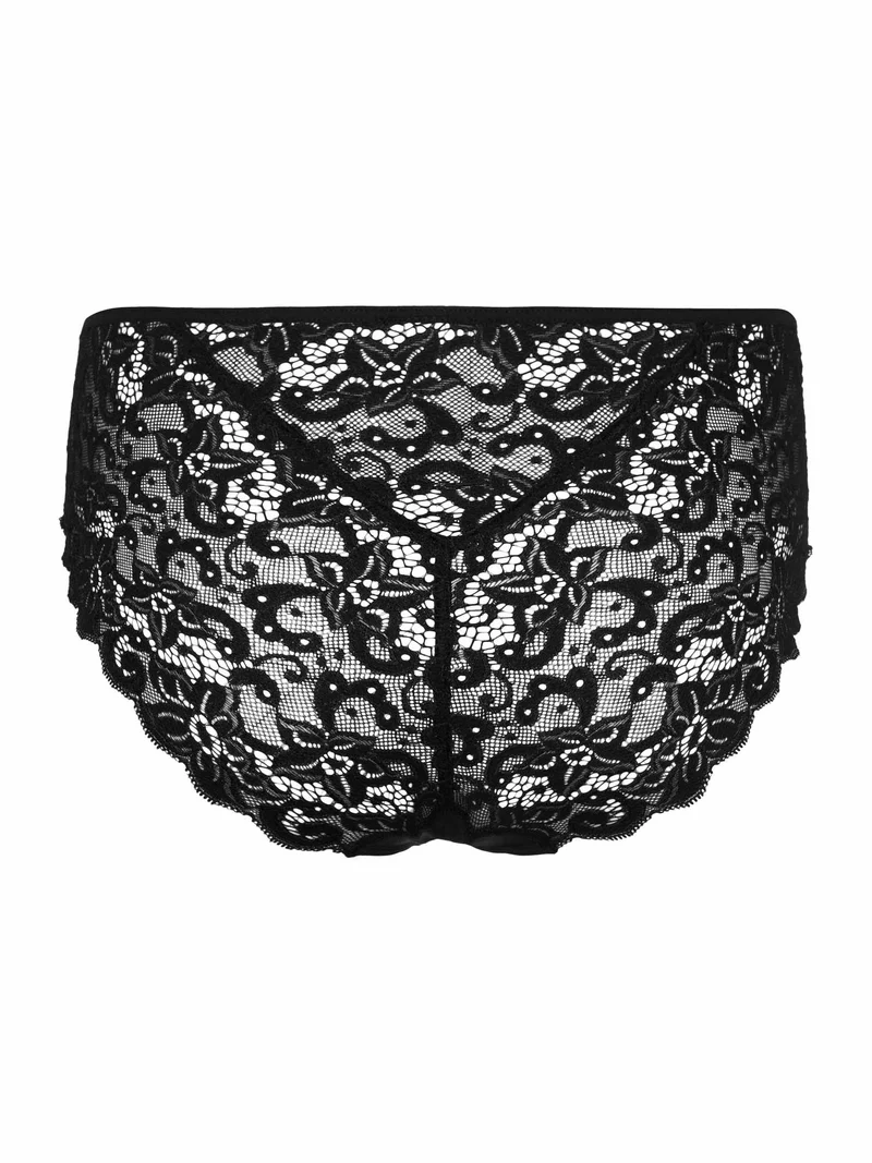 Midi Briefs, Midi Slip mit Rückseite aus Spitze MOMENTS