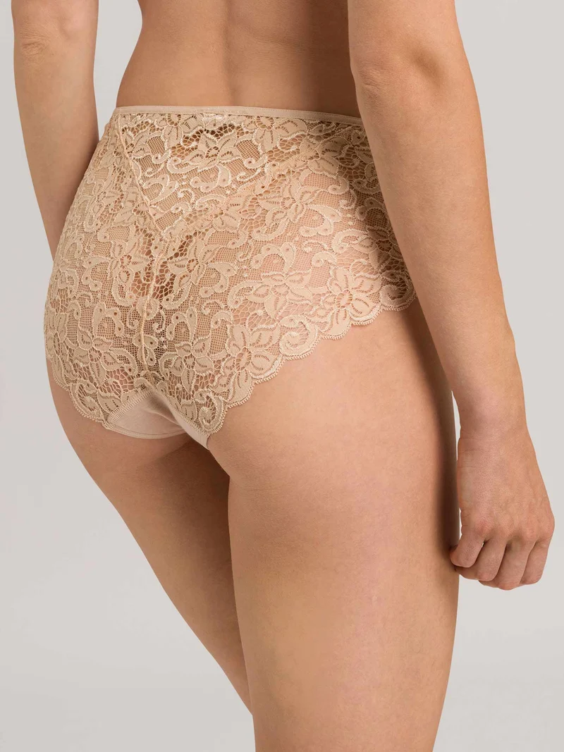 Midi Briefs, Midi Slip mit Rückseite aus Spitze MOMENTS