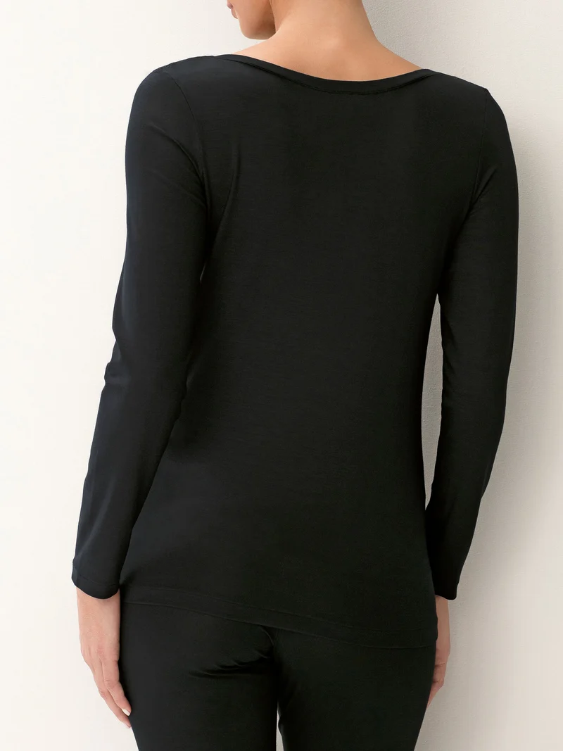 Shirt langarm, Boat Neck PURENESS