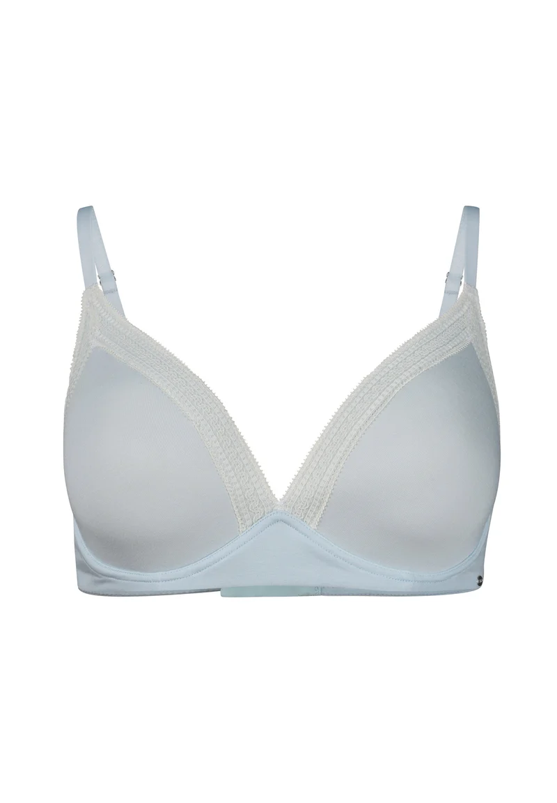 Natural Beauty Padded triangle bra | ice water 086920-08A167