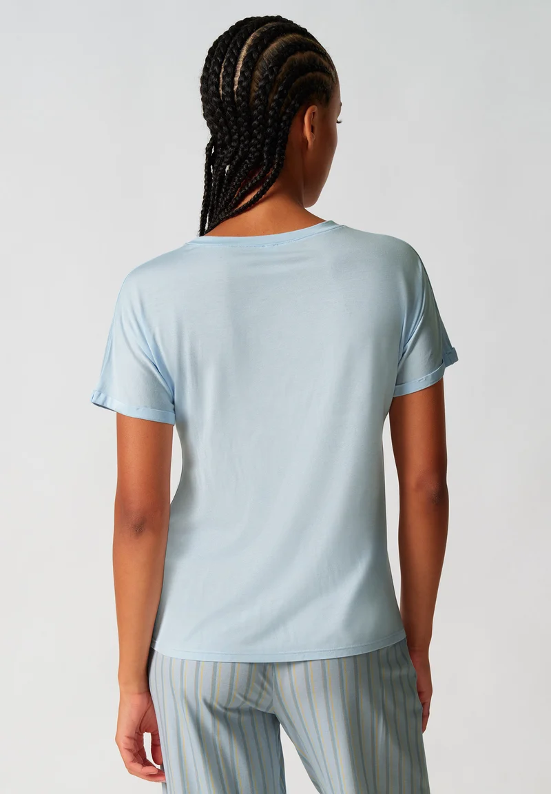 Night In Mix & Match Shirt short sleeve | ice water 080774-08A167