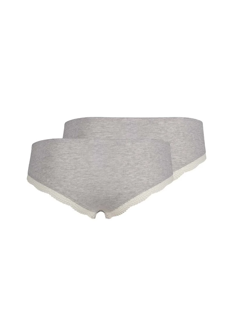 Classicotton Cheeky panty 2 pack | grey melange 081995-08S950