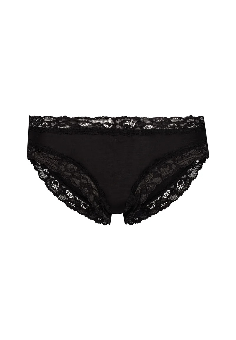 SKINY ADVANTAGE Modal Lace Bikini briefs | black 087617-087665